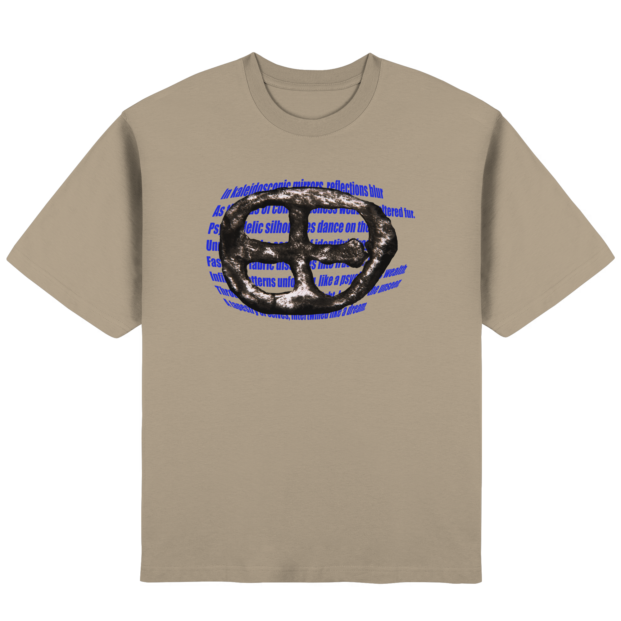 the blue one A8 - Streetwear Oversized T-Shirt