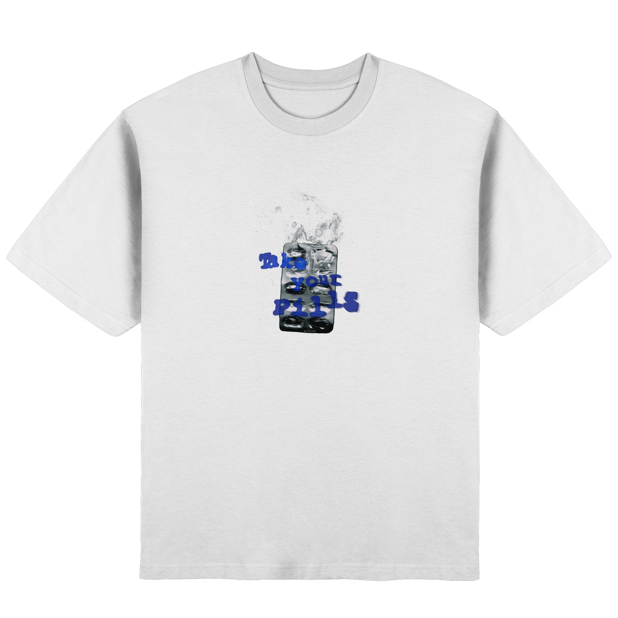 the blue one A4  - Streetwear Oversized T-Shirt