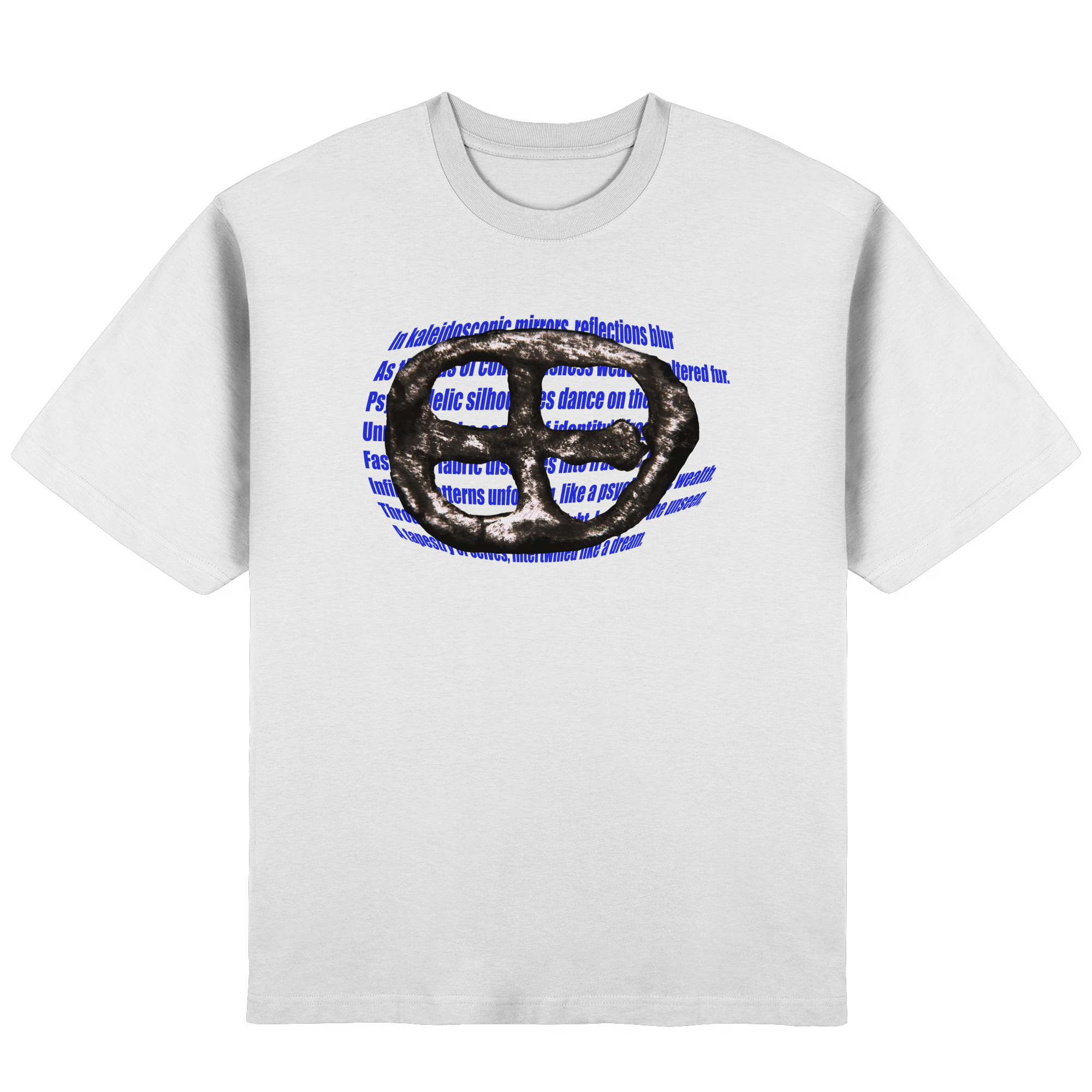 the blue one A8 - Streetwear Oversized T-Shirt